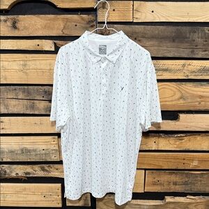 Callaway Mens XL Golf Polo Shirt Opti Dri
White Martini Pattern